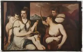 Por Andrea Schiavone (años 1560), Museo Nacional de Estocolmo