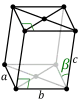 Monoclínico, centrado