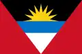 Antigua y Barbuda (media estrella de 16 puntas)