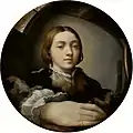 Parmigianino, Autorretrato en un espejo convexo, c. 1523–1524