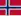 Bandera de Noruega