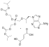 Estructura química del Tenofovir disoproxil fumarato