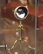 Un telescopio gregoriano de cerca de 1735