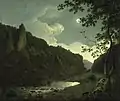 Dovedale by Moonlight, de Joseph Wright