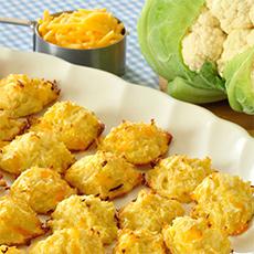 Croquetas de coliflor al horno