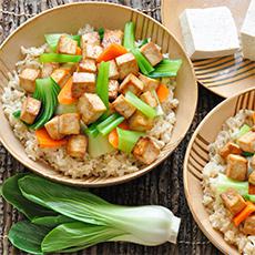 Tofu horneado