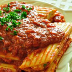 Pasta tipo Manicotti fácil de hacer