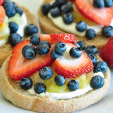 Pizza de frutas