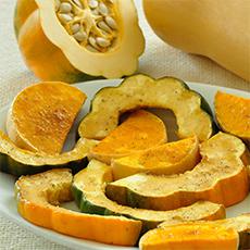 Calabaza glaseada al horno