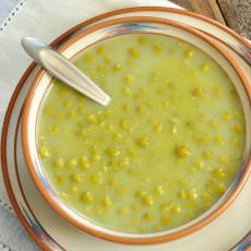 Sopa de chícharos verdes