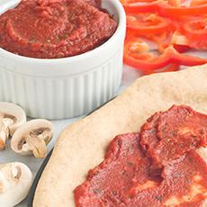 Masa de pizza sin levadura