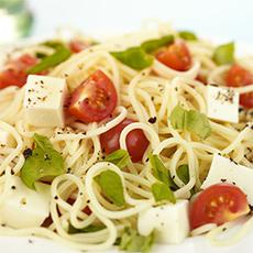 Pasta caprese