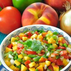 Salsa de durazno
