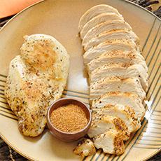 Pollo estofado a la sartén
