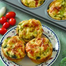 Muffins de quiche y verduras